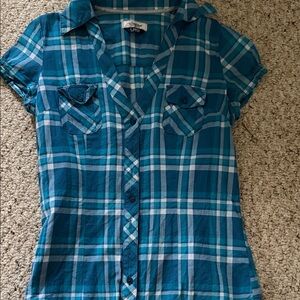 Blue Plaid K Shirt